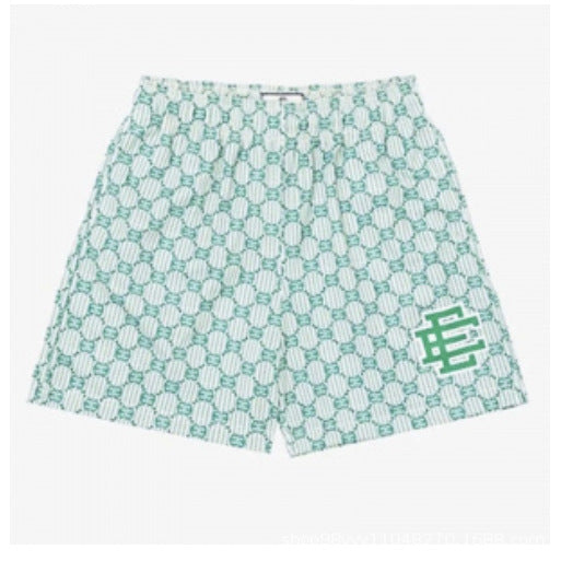 Cross-border exclusive for European code new sports mesh cloth shorts 3D digital printing trend beach pants male manufacturer wholesale