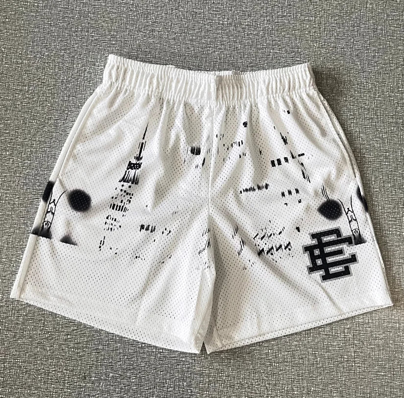 Shorts  EE Eric Emanuel Basic Shorts NEW men's casual shorts fitness sports pants summer gym workout Men Classic GYM Mesh Shorts