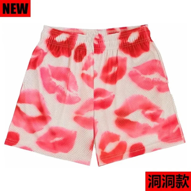 NEW Summer Sports Shorts Men Fitness Sweatpants bodybuilding Short Pants Mens Gym Quick Dry brand Jogging mesh men Shorts