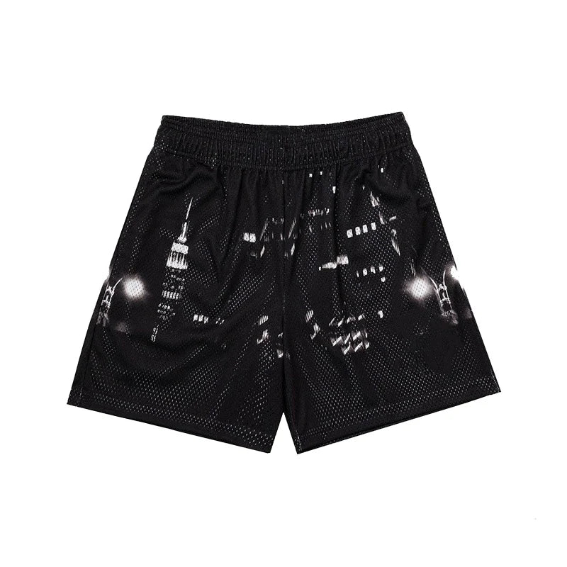 NEW Summer Sports Shorts Men Fitness Sweatpants bodybuilding Short Pants Mens Gym Quick Dry brand Jogging mesh men Shorts