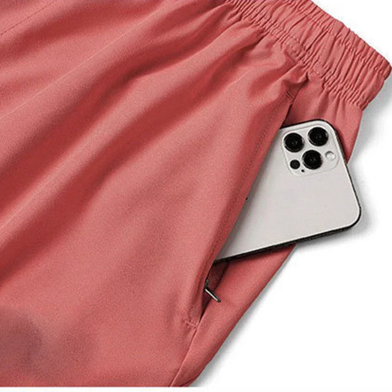 Shorts Men's 2025 Quick Dry Multi Color Fitness Sports Leisure Shorts Comfortable Breathable Thin Loose Outdoor Leisure Short