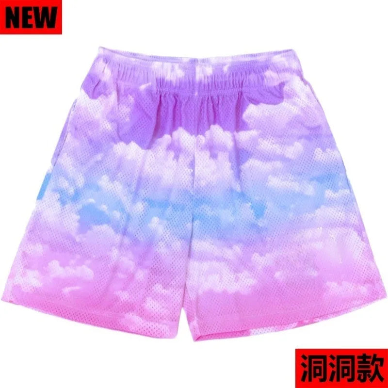 NEW Summer Sports Shorts Men Fitness Sweatpants bodybuilding Short Pants Mens Gym Quick Dry brand Jogging mesh men Shorts